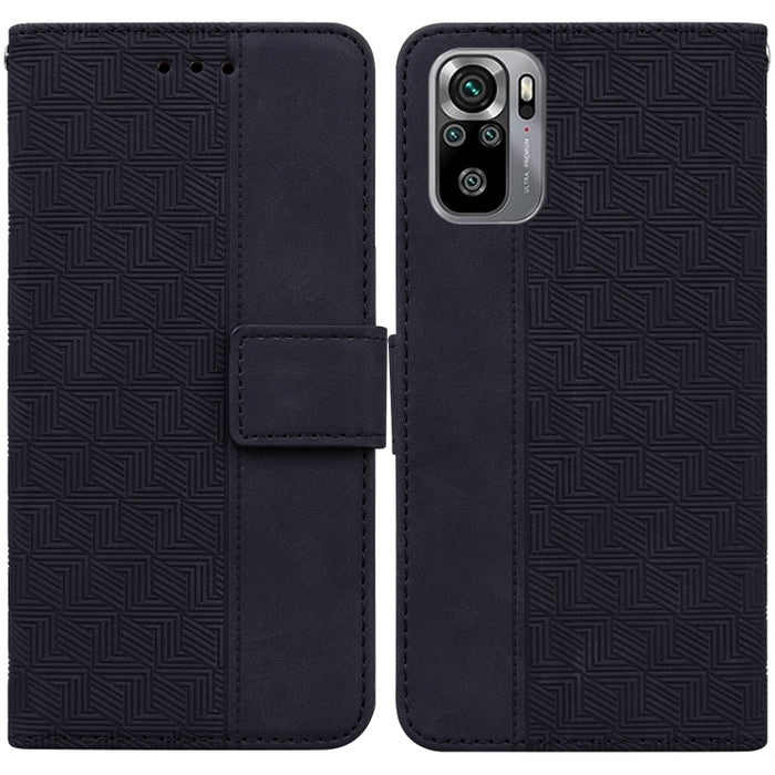Estuche para teléfono de cuero con relieve geométrico, For Xiaomi 12 / 12X, For Xiaomi 12 Pro, For Xiaomi Mi 10T Lite 5G, For Xiaomi Mi 10T Pro 5G / 10T 5G, For Xiaomi Poco M3 / Redmi 9 Power, For Xiaomi Poco M4 Pro, For Xiaomi Poco X3 NFC / Poco X3   ...