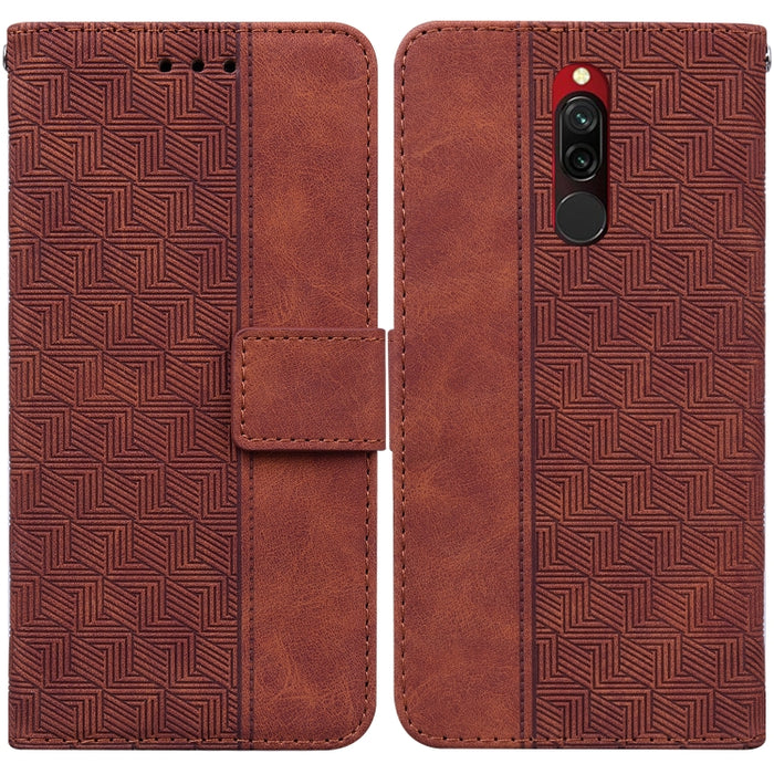 Estuche para teléfono de cuero con relieve geométrico, For Xiaomi 12 / 12X, For Xiaomi 12 Pro, For Xiaomi Mi 10T Lite 5G, For Xiaomi Mi 10T Pro 5G / 10T 5G, For Xiaomi Poco M3 / Redmi 9 Power, For Xiaomi Poco M4 Pro, For Xiaomi Poco X3 NFC / Poco X3   ...