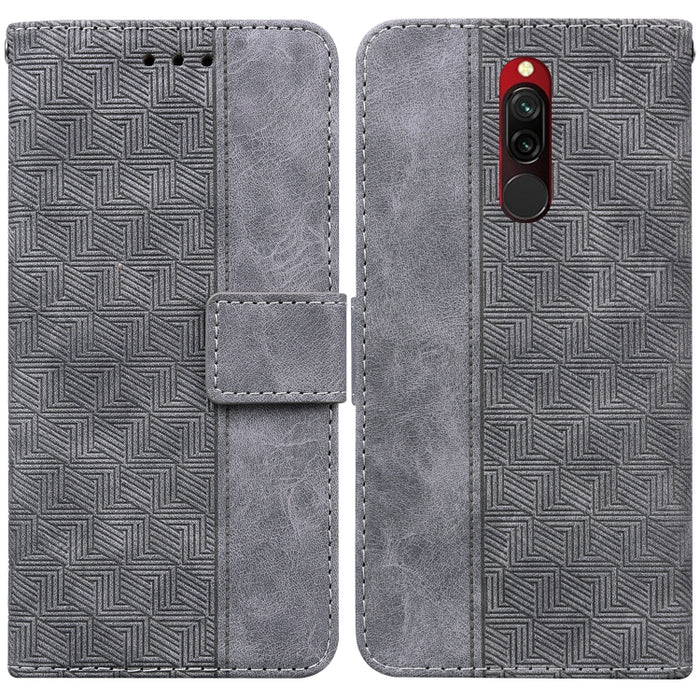 Estuche para teléfono de cuero con relieve geométrico, For Xiaomi 12 / 12X, For Xiaomi 12 Pro, For Xiaomi Mi 10T Lite 5G, For Xiaomi Mi 10T Pro 5G / 10T 5G, For Xiaomi Poco M3 / Redmi 9 Power, For Xiaomi Poco M4 Pro, For Xiaomi Poco X3 NFC / Poco X3   ...