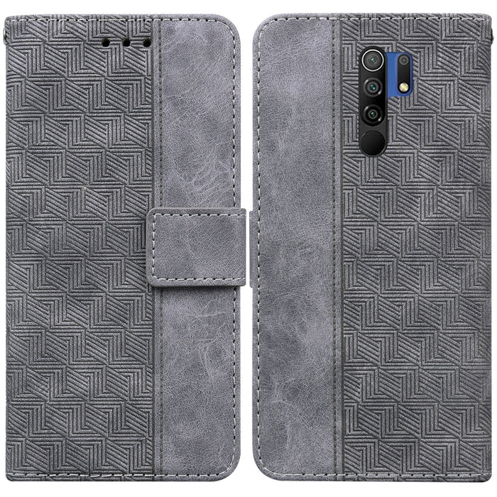 Estuche para teléfono de cuero con relieve geométrico, For Xiaomi 12 / 12X, For Xiaomi 12 Pro, For Xiaomi Mi 10T Lite 5G, For Xiaomi Mi 10T Pro 5G / 10T 5G, For Xiaomi Poco M3 / Redmi 9 Power, For Xiaomi Poco M4 Pro, For Xiaomi Poco X3 NFC / Poco X3   ...