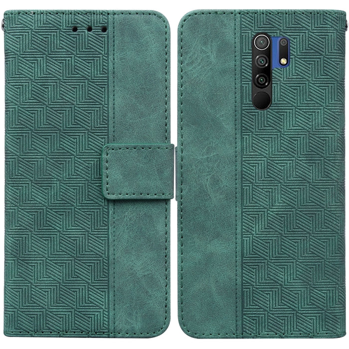 Estuche para teléfono de cuero con relieve geométrico, For Xiaomi 12 / 12X, For Xiaomi 12 Pro, For Xiaomi Mi 10T Lite 5G, For Xiaomi Mi 10T Pro 5G / 10T 5G, For Xiaomi Poco M3 / Redmi 9 Power, For Xiaomi Poco M4 Pro, For Xiaomi Poco X3 NFC / Poco X3   ...