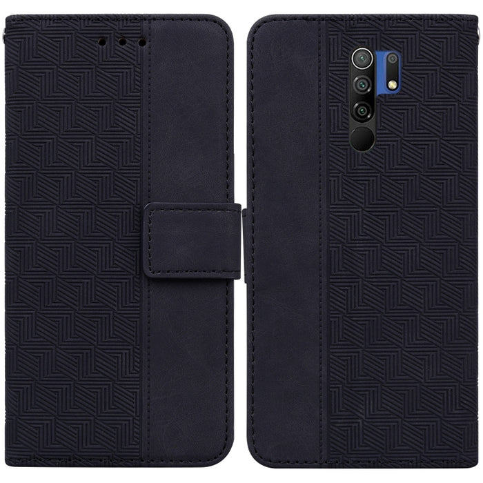 Estuche para teléfono de cuero con relieve geométrico, For Xiaomi 12 / 12X, For Xiaomi 12 Pro, For Xiaomi Mi 10T Lite 5G, For Xiaomi Mi 10T Pro 5G / 10T 5G, For Xiaomi Poco M3 / Redmi 9 Power, For Xiaomi Poco M4 Pro, For Xiaomi Poco X3 NFC / Poco X3   ...