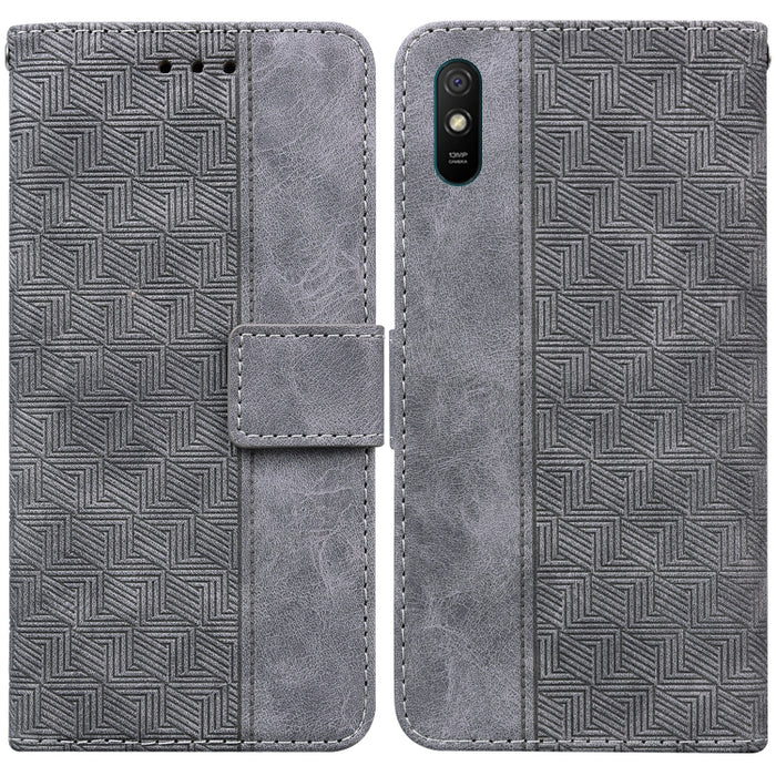 Estuche para teléfono de cuero con relieve geométrico, For Xiaomi 12 / 12X, For Xiaomi 12 Pro, For Xiaomi Mi 10T Lite 5G, For Xiaomi Mi 10T Pro 5G / 10T 5G, For Xiaomi Poco M3 / Redmi 9 Power, For Xiaomi Poco M4 Pro, For Xiaomi Poco X3 NFC / Poco X3   ...