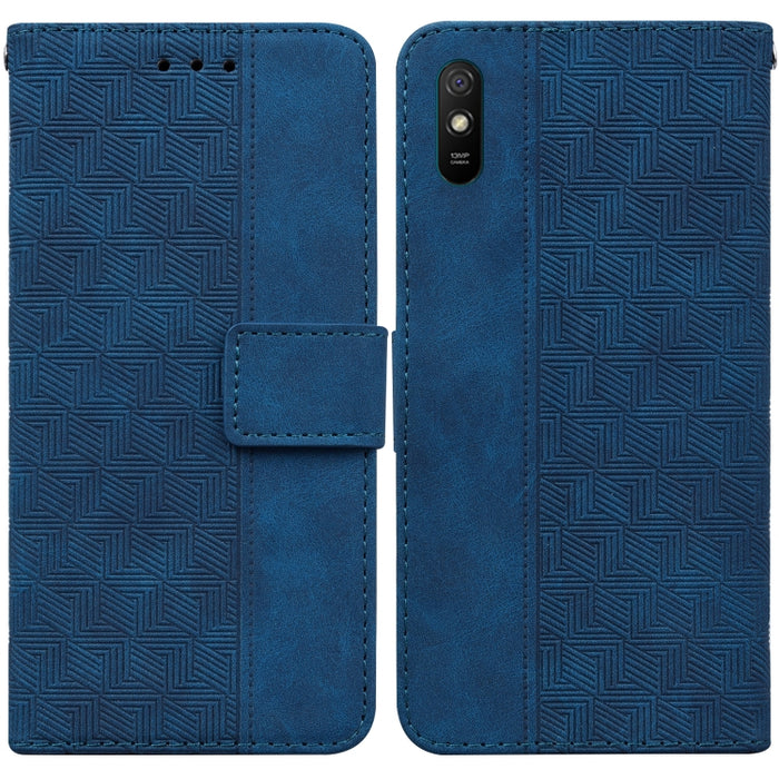 Estuche para teléfono de cuero con relieve geométrico, For Xiaomi 12 / 12X, For Xiaomi 12 Pro, For Xiaomi Mi 10T Lite 5G, For Xiaomi Mi 10T Pro 5G / 10T 5G, For Xiaomi Poco M3 / Redmi 9 Power, For Xiaomi Poco M4 Pro, For Xiaomi Poco X3 NFC / Poco X3   ...