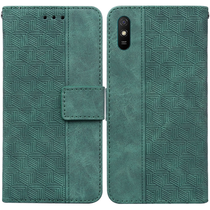 Estuche para teléfono de cuero con relieve geométrico, For Xiaomi 12 / 12X, For Xiaomi 12 Pro, For Xiaomi Mi 10T Lite 5G, For Xiaomi Mi 10T Pro 5G / 10T 5G, For Xiaomi Poco M3 / Redmi 9 Power, For Xiaomi Poco M4 Pro, For Xiaomi Poco X3 NFC / Poco X3   ...
