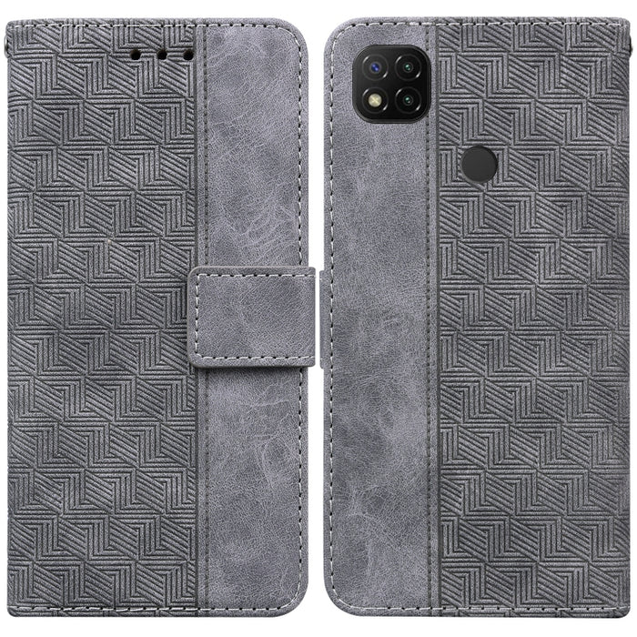 Estuche para teléfono de cuero con relieve geométrico, For Xiaomi 12 / 12X, For Xiaomi 12 Pro, For Xiaomi Mi 10T Lite 5G, For Xiaomi Mi 10T Pro 5G / 10T 5G, For Xiaomi Poco M3 / Redmi 9 Power, For Xiaomi Poco M4 Pro, For Xiaomi Poco X3 NFC / Poco X3   ...