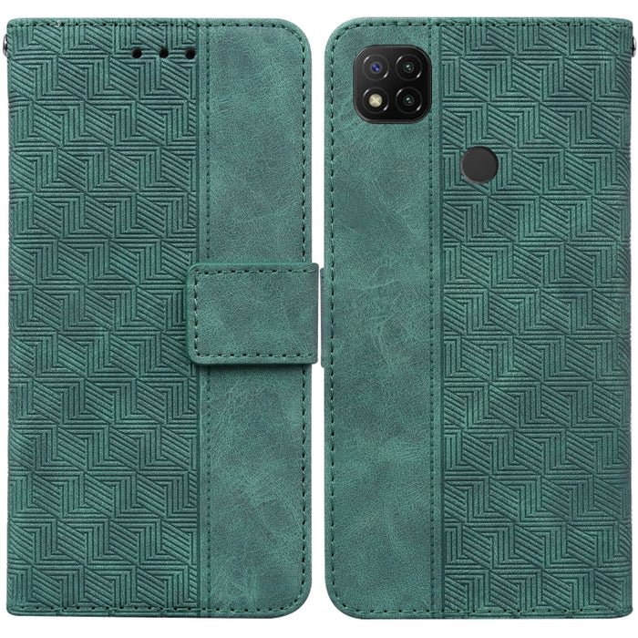 Estuche para teléfono de cuero con relieve geométrico, For Xiaomi 12 / 12X, For Xiaomi 12 Pro, For Xiaomi Mi 10T Lite 5G, For Xiaomi Mi 10T Pro 5G / 10T 5G, For Xiaomi Poco M3 / Redmi 9 Power, For Xiaomi Poco M4 Pro, For Xiaomi Poco X3 NFC / Poco X3   ...