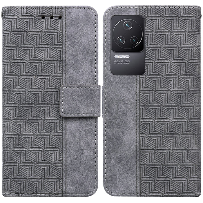 Estuche para teléfono de cuero con relieve geométrico, For Xiaomi Redmi K50 / K50 Pro, For Xiaomi Redmi Note 7S / Note 7, For Xiaomi Redmi Note 8, For Xiaomi Redmi Note 8 Pro, For Xiaomi Redmi Note 8T, For Xiaomi Redmi Note 9 Pro / Note 9S             ...