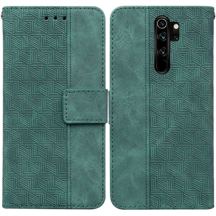 Estuche para teléfono de cuero con relieve geométrico, For Xiaomi Redmi K50 / K50 Pro, For Xiaomi Redmi Note 7S / Note 7, For Xiaomi Redmi Note 8, For Xiaomi Redmi Note 8 Pro, For Xiaomi Redmi Note 8T, For Xiaomi Redmi Note 9 Pro / Note 9S             ...
