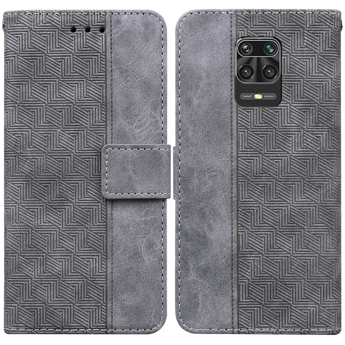 Estuche para teléfono de cuero con relieve geométrico, For Xiaomi Redmi K50 / K50 Pro, For Xiaomi Redmi Note 7S / Note 7, For Xiaomi Redmi Note 8, For Xiaomi Redmi Note 8 Pro, For Xiaomi Redmi Note 8T, For Xiaomi Redmi Note 9 Pro / Note 9S             ...