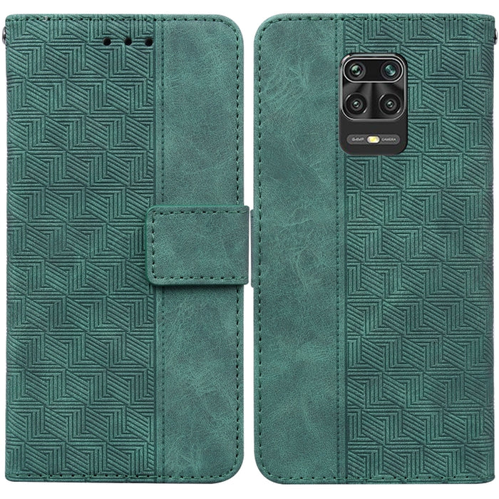 Estuche para teléfono de cuero con relieve geométrico, For Xiaomi Redmi K50 / K50 Pro, For Xiaomi Redmi Note 7S / Note 7, For Xiaomi Redmi Note 8, For Xiaomi Redmi Note 8 Pro, For Xiaomi Redmi Note 8T, For Xiaomi Redmi Note 9 Pro / Note 9S             ...