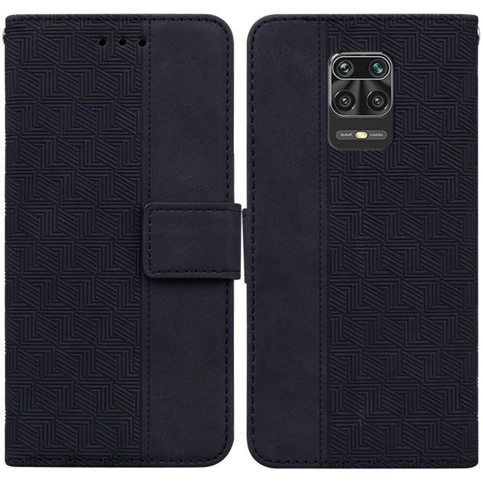 Estuche para teléfono de cuero con relieve geométrico, For Xiaomi Redmi K50 / K50 Pro, For Xiaomi Redmi Note 7S / Note 7, For Xiaomi Redmi Note 8, For Xiaomi Redmi Note 8 Pro, For Xiaomi Redmi Note 8T, For Xiaomi Redmi Note 9 Pro / Note 9S             ...