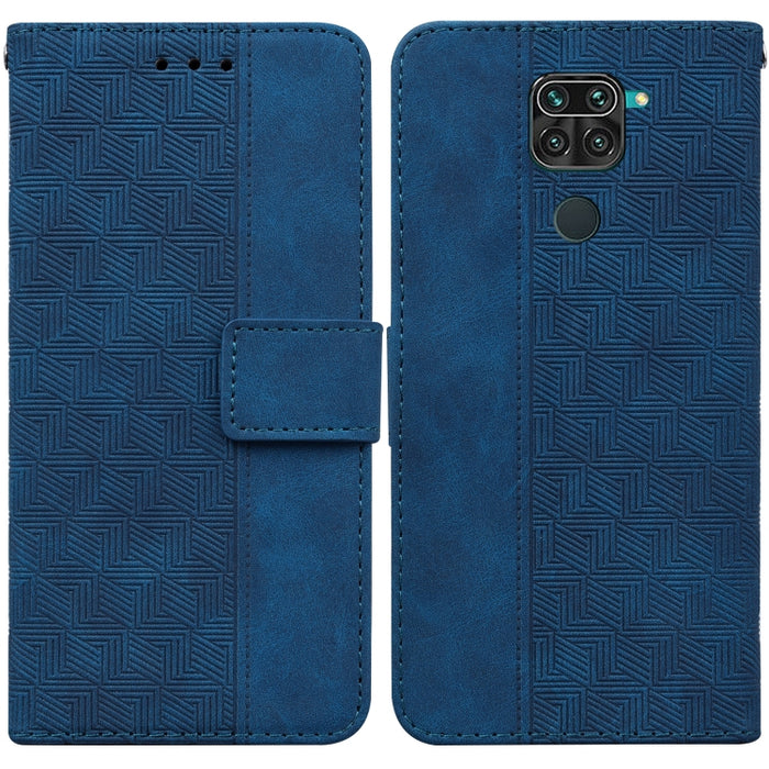 Estuche para teléfono de cuero con relieve geométrico, For Xiaomi Redmi K50 / K50 Pro, For Xiaomi Redmi Note 7S / Note 7, For Xiaomi Redmi Note 8, For Xiaomi Redmi Note 8 Pro, For Xiaomi Redmi Note 8T, For Xiaomi Redmi Note 9 Pro / Note 9S             ...