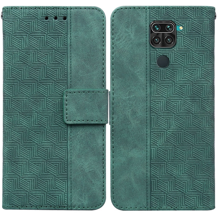 Estuche para teléfono de cuero con relieve geométrico, For Xiaomi Redmi K50 / K50 Pro, For Xiaomi Redmi Note 7S / Note 7, For Xiaomi Redmi Note 8, For Xiaomi Redmi Note 8 Pro, For Xiaomi Redmi Note 8T, For Xiaomi Redmi Note 9 Pro / Note 9S             ...