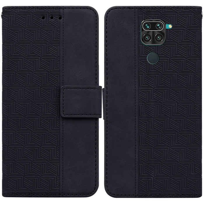 Estuche para teléfono de cuero con relieve geométrico, For Xiaomi Redmi K50 / K50 Pro, For Xiaomi Redmi Note 7S / Note 7, For Xiaomi Redmi Note 8, For Xiaomi Redmi Note 8 Pro, For Xiaomi Redmi Note 8T, For Xiaomi Redmi Note 9 Pro / Note 9S             ...