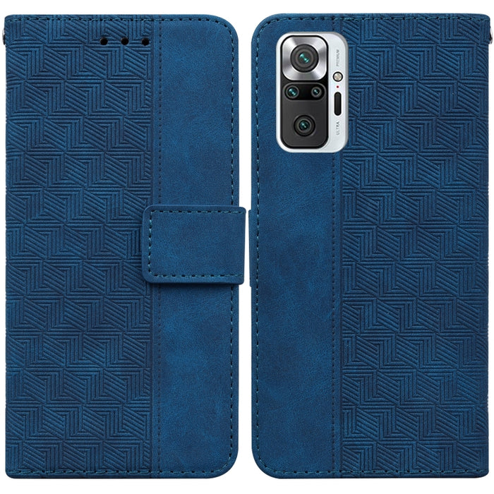 Estuche para teléfono de cuero con relieve geométrico, For Xiaomi Redmi K50 / K50 Pro, For Xiaomi Redmi Note 7S / Note 7, For Xiaomi Redmi Note 8, For Xiaomi Redmi Note 8 Pro, For Xiaomi Redmi Note 8T, For Xiaomi Redmi Note 9 Pro / Note 9S             ...
