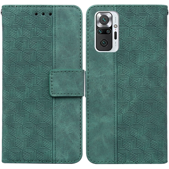 Estuche para teléfono de cuero con relieve geométrico, For Xiaomi Redmi K50 / K50 Pro, For Xiaomi Redmi Note 7S / Note 7, For Xiaomi Redmi Note 8, For Xiaomi Redmi Note 8 Pro, For Xiaomi Redmi Note 8T, For Xiaomi Redmi Note 9 Pro / Note 9S             ...