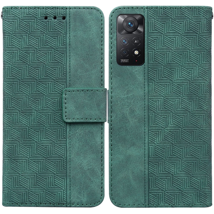Estuche para teléfono de cuero con relieve geométrico, For Xiaomi Redmi K50 / K50 Pro, For Xiaomi Redmi Note 7S / Note 7, For Xiaomi Redmi Note 8, For Xiaomi Redmi Note 8 Pro, For Xiaomi Redmi Note 8T, For Xiaomi Redmi Note 9 Pro / Note 9S             ...