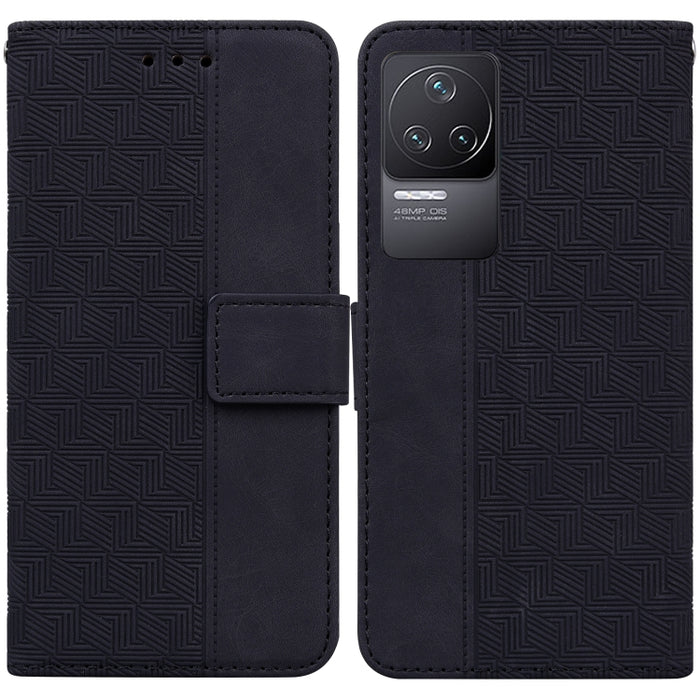Estuche para teléfono de cuero con relieve geométrico, For Xiaomi Redmi K50 / K50 Pro, For Xiaomi Redmi Note 7S / Note 7, For Xiaomi Redmi Note 8, For Xiaomi Redmi Note 8 Pro, For Xiaomi Redmi Note 8T, For Xiaomi Redmi Note 9 Pro / Note 9S             ...