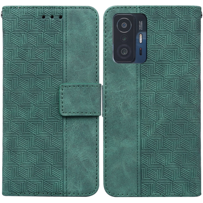 Estuche para teléfono de cuero con relieve geométrico, For Xiaomi Redmi K50 / K50 Pro, For Xiaomi Redmi Note 7S / Note 7, For Xiaomi Redmi Note 8, For Xiaomi Redmi Note 8 Pro, For Xiaomi Redmi Note 8T, For Xiaomi Redmi Note 9 Pro / Note 9S             ...