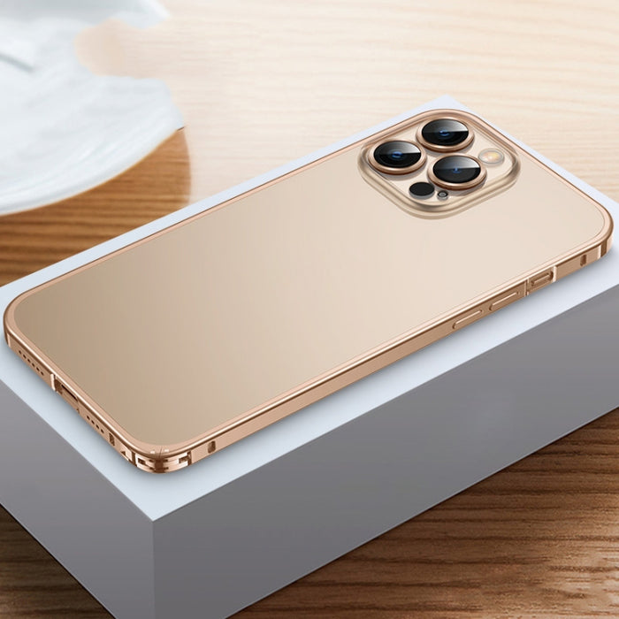 Estuche para teléfono esmerilado con protección de lente