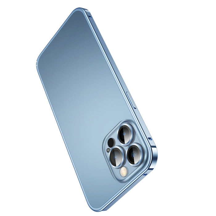 Estuche para teléfono esmerilado con protección de lente