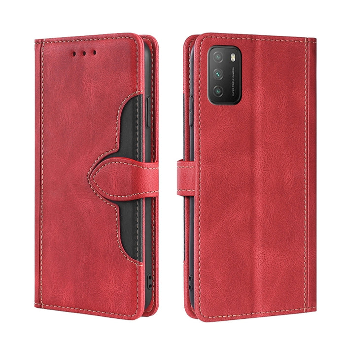 Skin Feel Sombrero de paja Hebilla magnética Funda de cuero para teléfono, For Xiaomi Poco M3, For Xiaomi Redmi K40 Gaming, For Xiaomi Redmi Note 11 4G / Note 11S, For Xiaomi Redmi Note 11 5G, For Xiaomi Redmi 9C / Redmi 9C NFC, For Xiaomi Mi 11