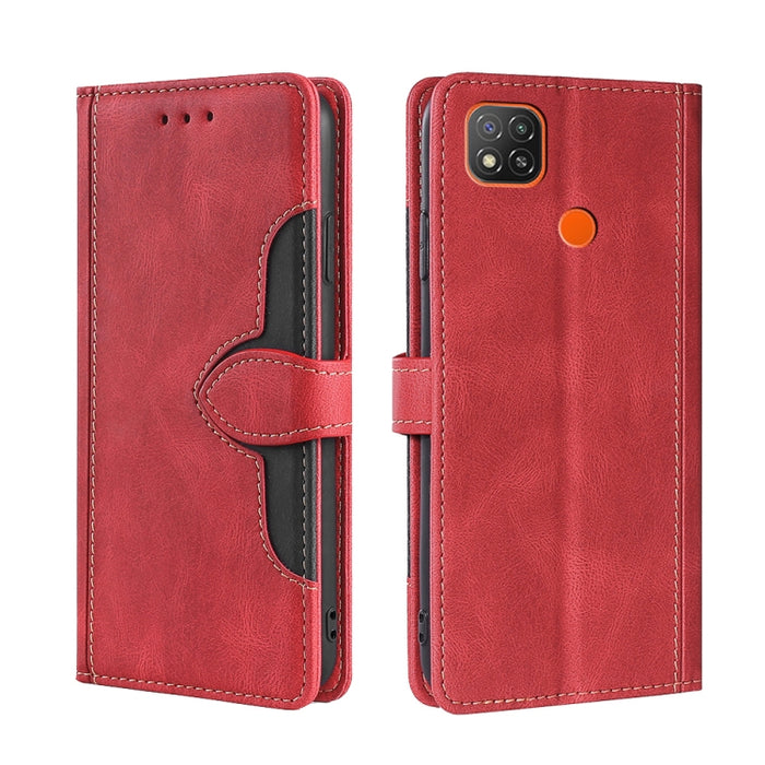 Skin Feel Sombrero de paja Hebilla magnética Funda de cuero para teléfono, For Xiaomi Poco M3, For Xiaomi Redmi K40 Gaming, For Xiaomi Redmi Note 11 4G / Note 11S, For Xiaomi Redmi Note 11 5G, For Xiaomi Redmi 9C / Redmi 9C NFC, For Xiaomi Mi 11