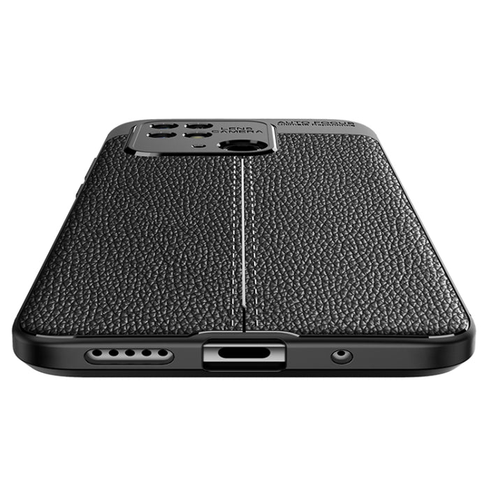 Litchi Texture TPU Funda para teléfono a prueba de golpes, For Xiaomi Redmi 10C