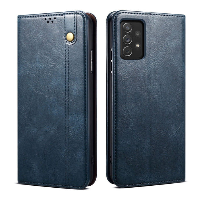 Caja de teléfono de cuero con textura de caballo loco de cera de aceite, For OPPO A96 5G / Reno7 Z 5G, For Google Pixel 7 Pro 5G, For Google Pixel 7 5G, For Huawei nova 9 SE, For Xiaomi Redmi 10C, For Samsung Galaxy A23 5G, For Xiaomi Poco X4 Pro 5G