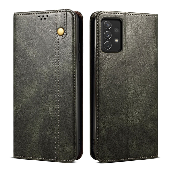 Caja de teléfono de cuero con textura de caballo loco de cera de aceite, For OPPO A96 5G / Reno7 Z 5G, For Google Pixel 7 Pro 5G, For Google Pixel 7 5G, For Huawei nova 9 SE, For Xiaomi Redmi 10C, For Samsung Galaxy A23 5G, For Xiaomi Poco X4 Pro 5G