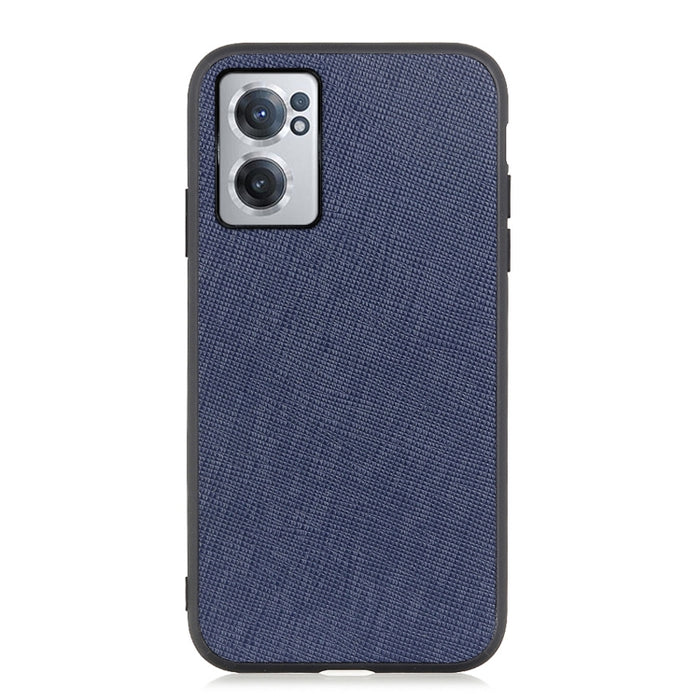 Caja de teléfono de cuero genuino con textura cruzada, For OnePlus Nord CE 2 5G, For Xiaomi Redmi K40S 5G, For Xiaomi Redmi K50/K50 Pro Fine Hole Version, For Huawei nova 9 SE Fine Hole Version