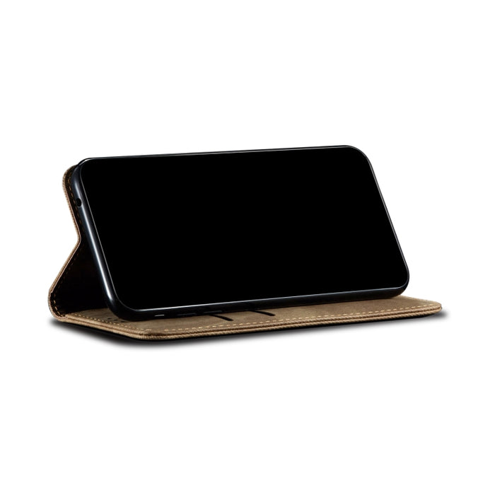 Estuche para teléfono de cuero con textura de mezclilla, For OPPO A96 5G / Reno7 Z 5G, For Google Pixel 7 Pro 5G, For Google Pixel 7 5G, For Xiaomi Redmi 10C, For Huawei nova 9 SE, For Samsung Galaxy A23 5G, For Xiaomi Poco X4 Pro 5G