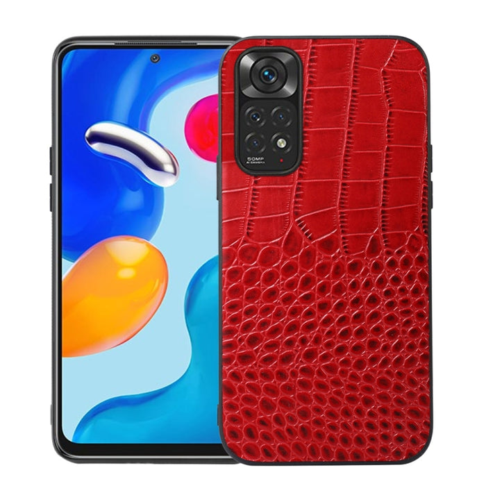 Estuche para teléfono de piel de vaca con capa superior de cocodrilo, For Xiaomi Redmi K40S 5G, For Xiaomi Redmi K50 / K50 Pro 5G, For Xiaomi Redmi Note 11 4G / Note 11S, For Xiaomi 12 Pro, For Xiaomi 12 / 12X, For Xiaomi Mi Mix Fold