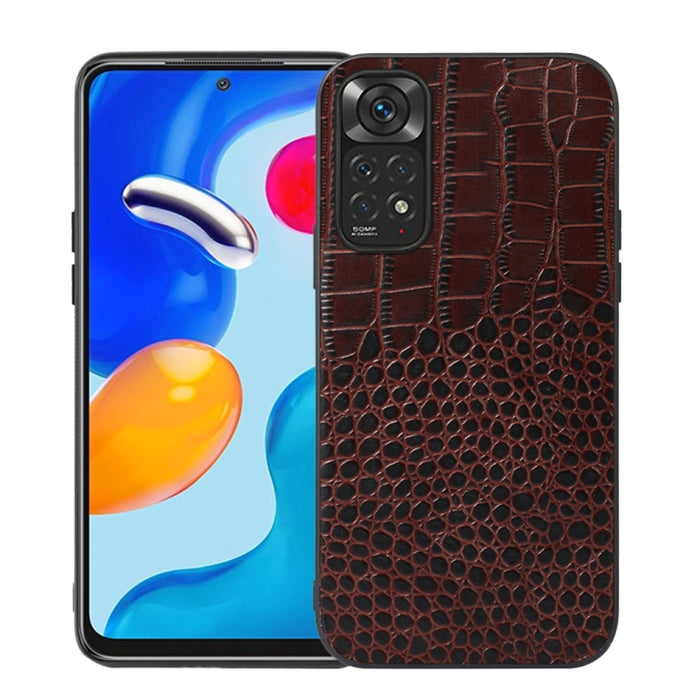 Estuche para teléfono de piel de vaca con capa superior de cocodrilo, For Xiaomi Redmi K40S 5G, For Xiaomi Redmi K50 / K50 Pro 5G, For Xiaomi Redmi Note 11 4G / Note 11S, For Xiaomi 12 Pro, For Xiaomi 12 / 12X, For Xiaomi Mi Mix Fold