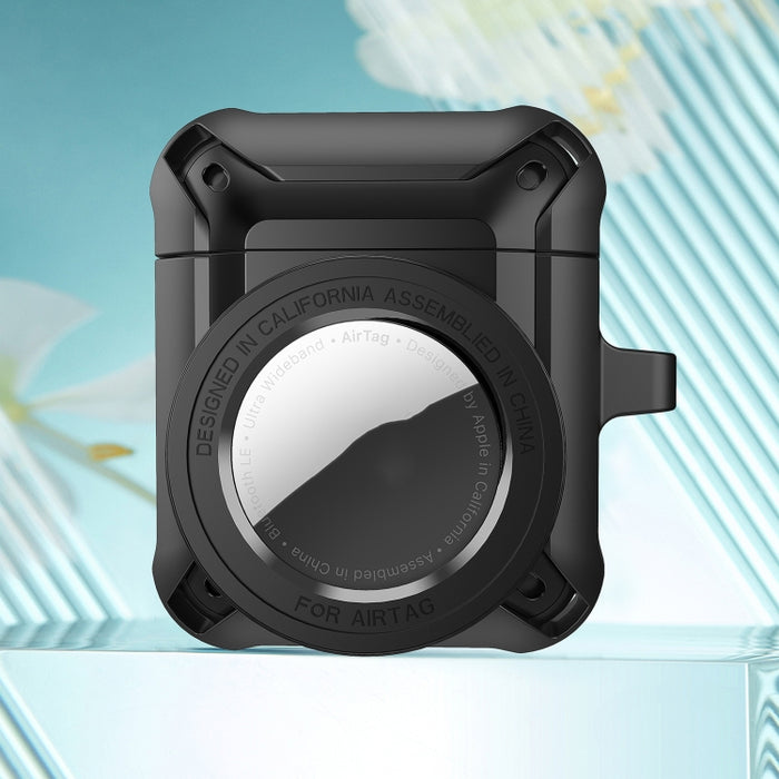 Estuche protector para auriculares inalámbricos con estuche AirTag
