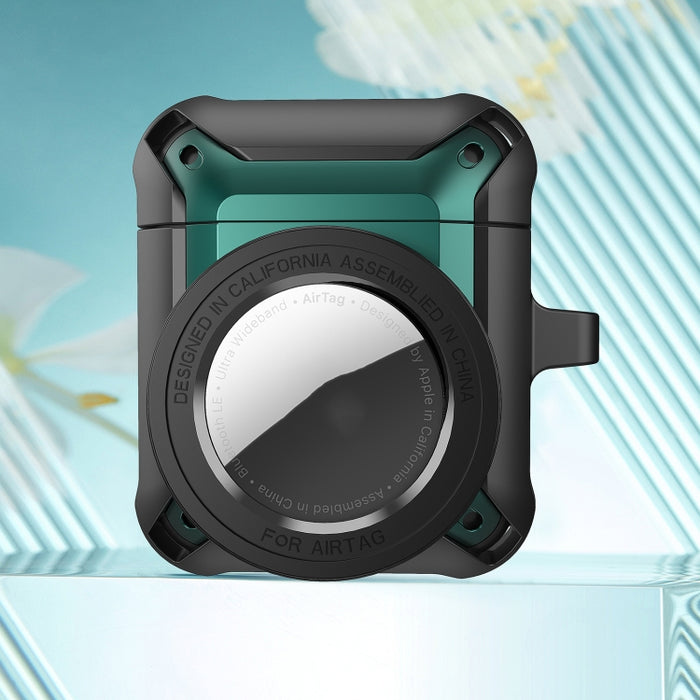 Estuche protector para auriculares inalámbricos con estuche AirTag