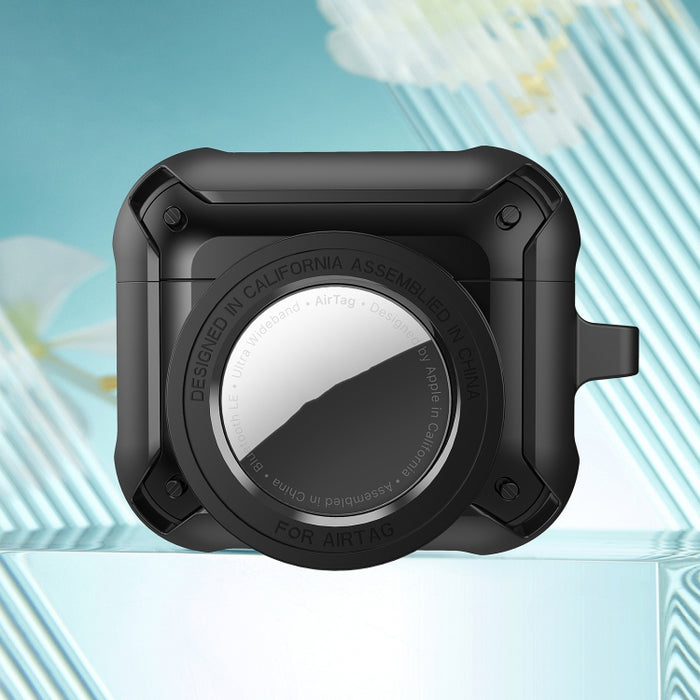 Estuche protector para auriculares inalámbricos con estuche AirTag