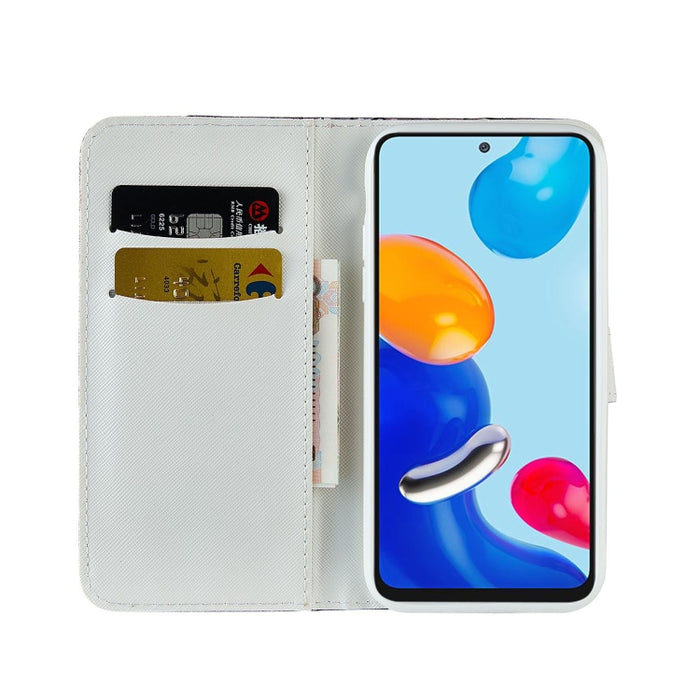 Estuche para teléfono de cuero de cocodrilo a juego con polvo de brillo láser, For Xiaomi Redmi Note 11 Pro International, For Xiaomi Redmi Note 11 International