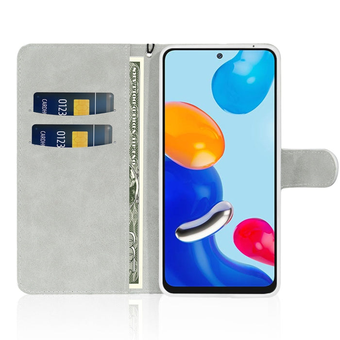 Estuche para teléfono de cuero con polvo de brillo, For Xiaomi Redmi Note 11 Pro International, For Xiaomi Redmi Note 11 International
