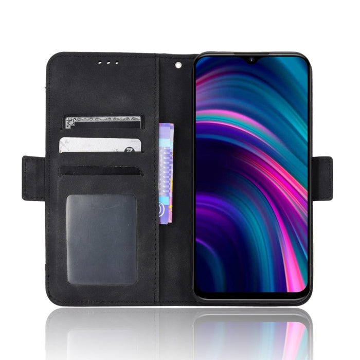 Estuche para teléfono de cuero con patrón de piel de becerro, For BLU G51 Plus, For BLU G91 Pro, For OPPO Realme Q3T / Q3S, For OPPO Reno7 5G / Find X5 Lite, For Schok Volt SV55 / SV55216, For TCL 30V 5G, For vivo S12 / V23 5G, For vivo Y76 5G         ...