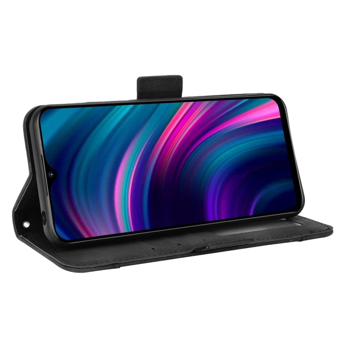 Estuche para teléfono de cuero con patrón de piel de becerro, For BLU G51 Plus, For BLU G91 Pro, For OPPO Realme Q3T / Q3S, For OPPO Reno7 5G / Find X5 Lite, For Schok Volt SV55 / SV55216, For TCL 30V 5G, For vivo S12 / V23 5G, For vivo Y76 5G         ...