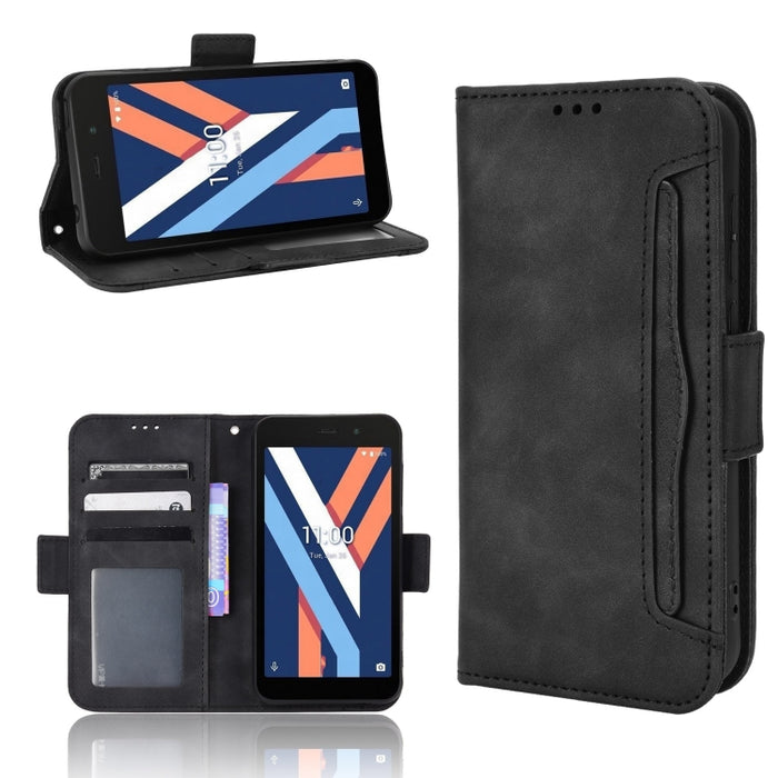 Estuche para teléfono de cuero con patrón de piel de becerro, For BLU G51 Plus, For BLU G91 Pro, For OPPO Realme Q3T / Q3S, For OPPO Reno7 5G / Find X5 Lite, For Schok Volt SV55 / SV55216, For TCL 30V 5G, For vivo S12 / V23 5G, For vivo Y76 5G         ...
