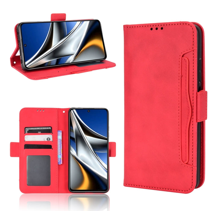 Estuche para teléfono de cuero con patrón de piel de becerro, For BLU G51 Plus, For BLU G91 Pro, For OPPO Realme Q3T / Q3S, For OPPO Reno7 5G / Find X5 Lite, For Schok Volt SV55 / SV55216, For TCL 30V 5G, For vivo S12 / V23 5G, For vivo Y76 5G         ...