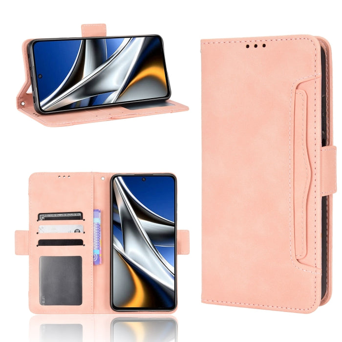 Estuche para teléfono de cuero con patrón de piel de becerro, For BLU G51 Plus, For BLU G91 Pro, For OPPO Realme Q3T / Q3S, For OPPO Reno7 5G / Find X5 Lite, For Schok Volt SV55 / SV55216, For TCL 30V 5G, For vivo S12 / V23 5G, For vivo Y76 5G         ...