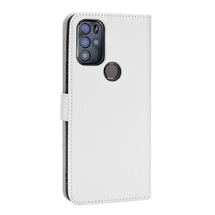 Estuche para teléfono de cuero con textura de diamante, For BLU G91 Pro, For OPPO Realme Q3T / Q3S, For TCL 20 SE, For TCL 30 SE / 30 E / 306 / Sharp Aquos V6, For TCL 30 XE 5G / 30 V 5G, For vivo Y76 5G, For Wiko Y52, For Wiko Y82                     ...