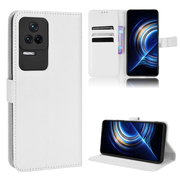 Estuche para teléfono de cuero con textura de diamante, For BLU G91 Pro, For OPPO Realme Q3T / Q3S, For TCL 20 SE, For TCL 30 SE / 30 E / 306 / Sharp Aquos V6, For TCL 30 XE 5G / 30 V 5G, For vivo Y76 5G, For Wiko Y52, For Wiko Y82                     ...