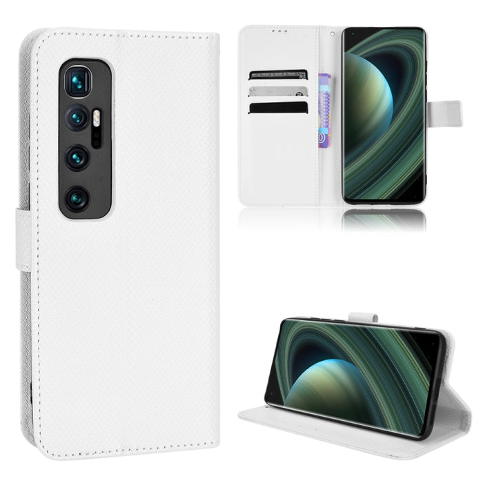 Estuche para teléfono de cuero con textura de diamante, For BLU G91 Pro, For OPPO Realme Q3T / Q3S, For TCL 20 SE, For TCL 30 SE / 30 E / 306 / Sharp Aquos V6, For TCL 30 XE 5G / 30 V 5G, For vivo Y76 5G, For Wiko Y52, For Wiko Y82                     ...