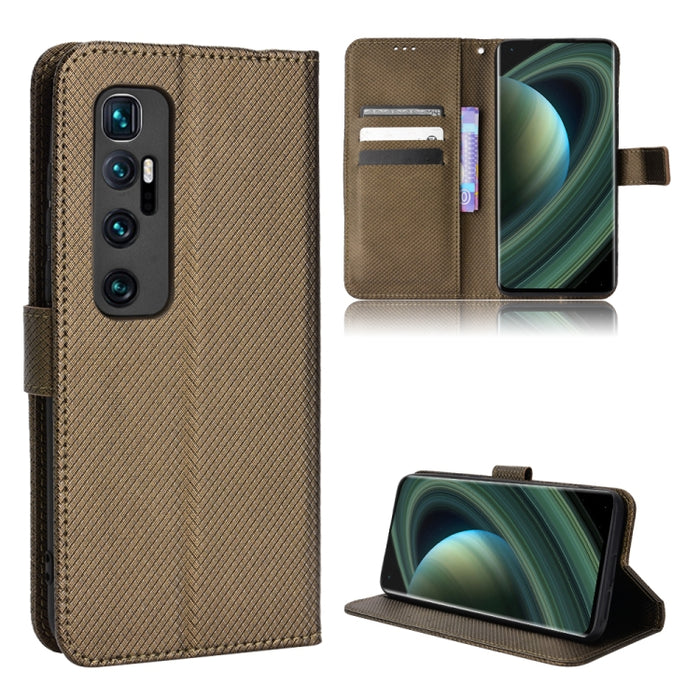 Estuche para teléfono de cuero con textura de diamante, For BLU G91 Pro, For OPPO Realme Q3T / Q3S, For TCL 20 SE, For TCL 30 SE / 30 E / 306 / Sharp Aquos V6, For TCL 30 XE 5G / 30 V 5G, For vivo Y76 5G, For Wiko Y52, For Wiko Y82                     ...
