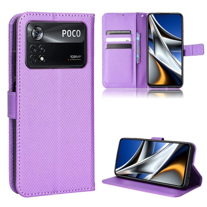 Estuche para teléfono de cuero con textura de diamante, For BLU G91 Pro, For OPPO Realme Q3T / Q3S, For TCL 20 SE, For TCL 30 SE / 30 E / 306 / Sharp Aquos V6, For TCL 30 XE 5G / 30 V 5G, For vivo Y76 5G, For Wiko Y52, For Wiko Y82                     ...